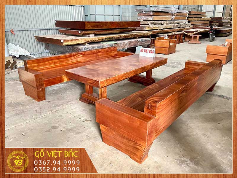 Mua bàn ghế gỗ nguyên khối ở đâu tại Bắc Ninh? 6