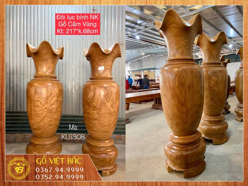 Địa chỉ bán lục bình gỗ uy tín giá rẻ tại Bắc Ninh 2