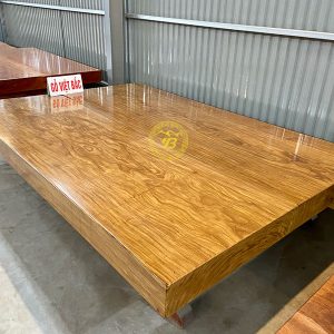 Chiếu ngựa Phản gỗ 2 tấm gỗ Cẩm Vàng CN639 3