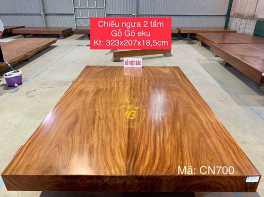 Sập Chiếu Ngựa gỗ gõ đỏ Eku 2 tấm 1