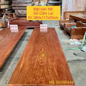 Mặt bàn Nguyên Khối Gỗ Cẩm lai 1