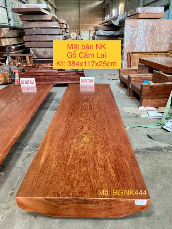 Mặt bàn Nguyên Khối Gỗ Cẩm lai 1