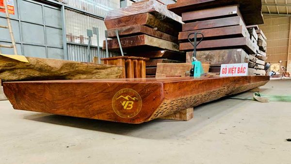 Mặt bàn Nguyên khối Gỗ Cẩm Lai BGNK464 2